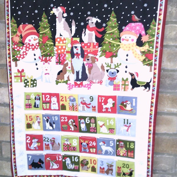Advent Calendar with Dogs