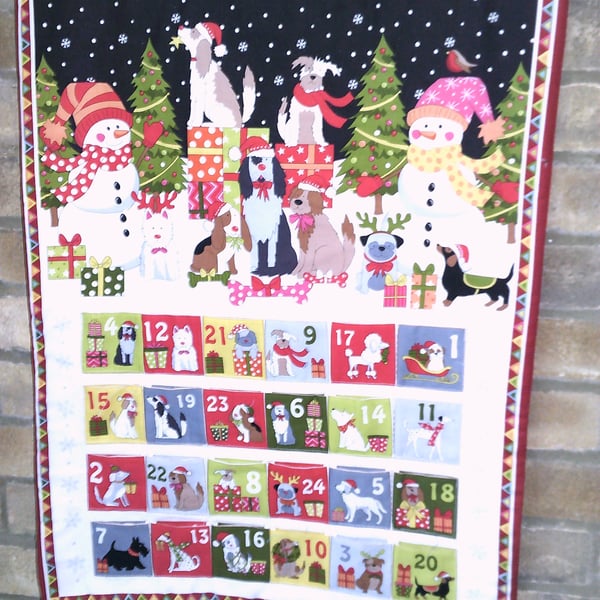 Advent Calendar with Dogs