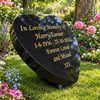  Memorial Heart Grave Marker Grave Stone Heart  Headstone 