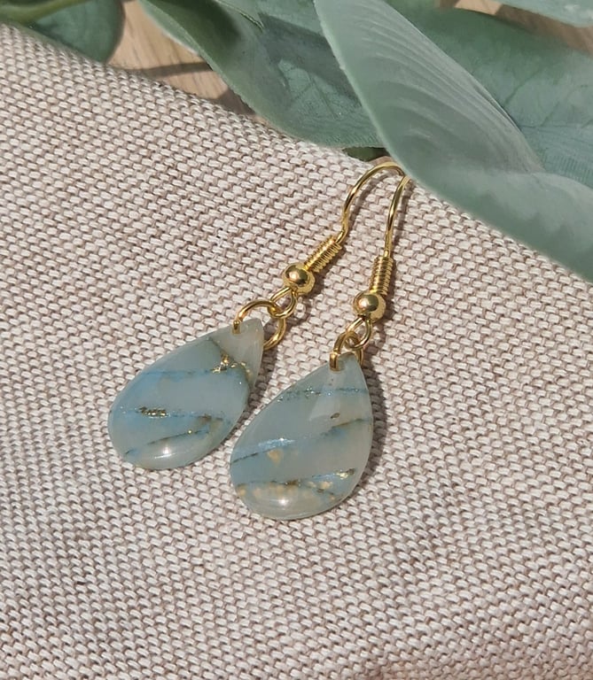 Polymer Clay Earrings: Pretty Pastels