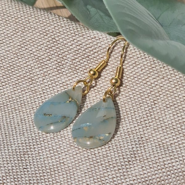 Polymer Clay Earrings: Pretty Pastels