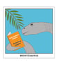 Brontësaurus Postcard - Image 1
