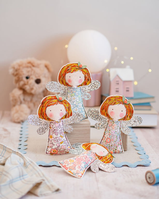Personalised Liberty Tooth Fairy Decoration