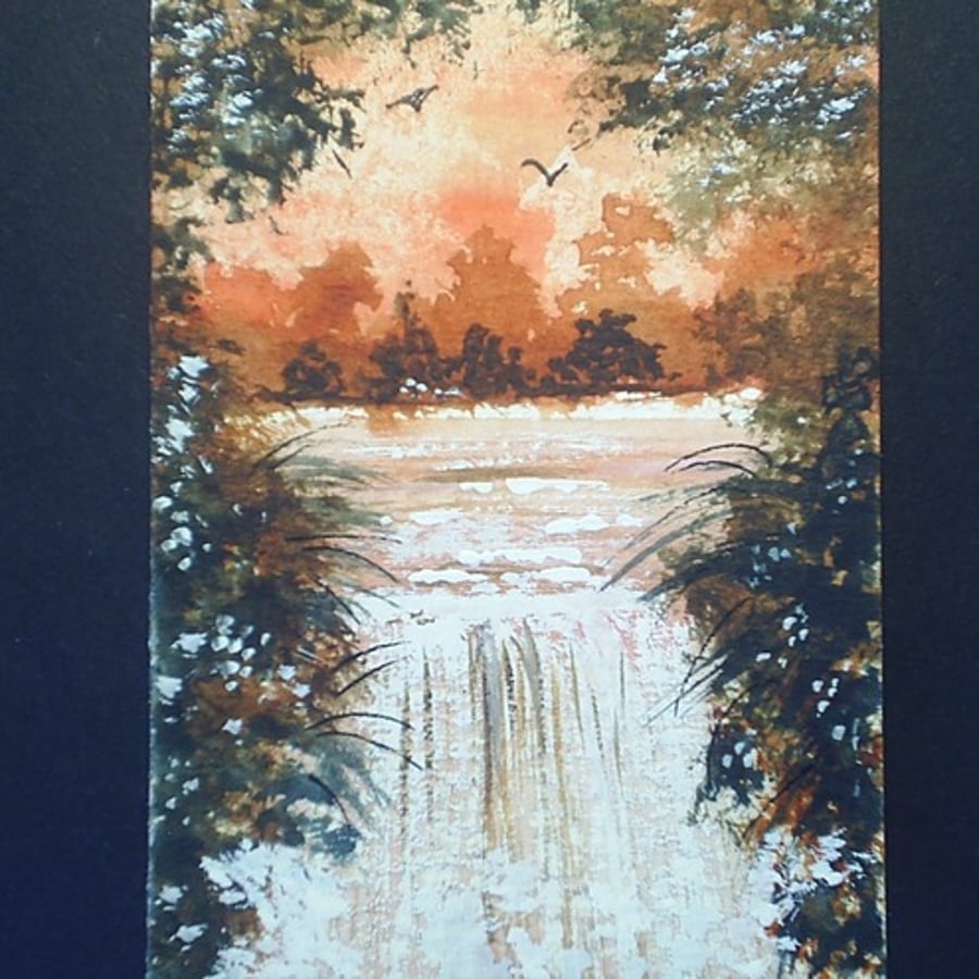 aceo original waterfall