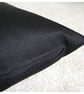 Tempur Travel Pillow Cover Black Cotton Drill 16"x10" 16x10 - Image 3