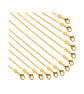 CHAIN, Gold Plated for Jewellery Making, Pendants, Wholesale, Bulk