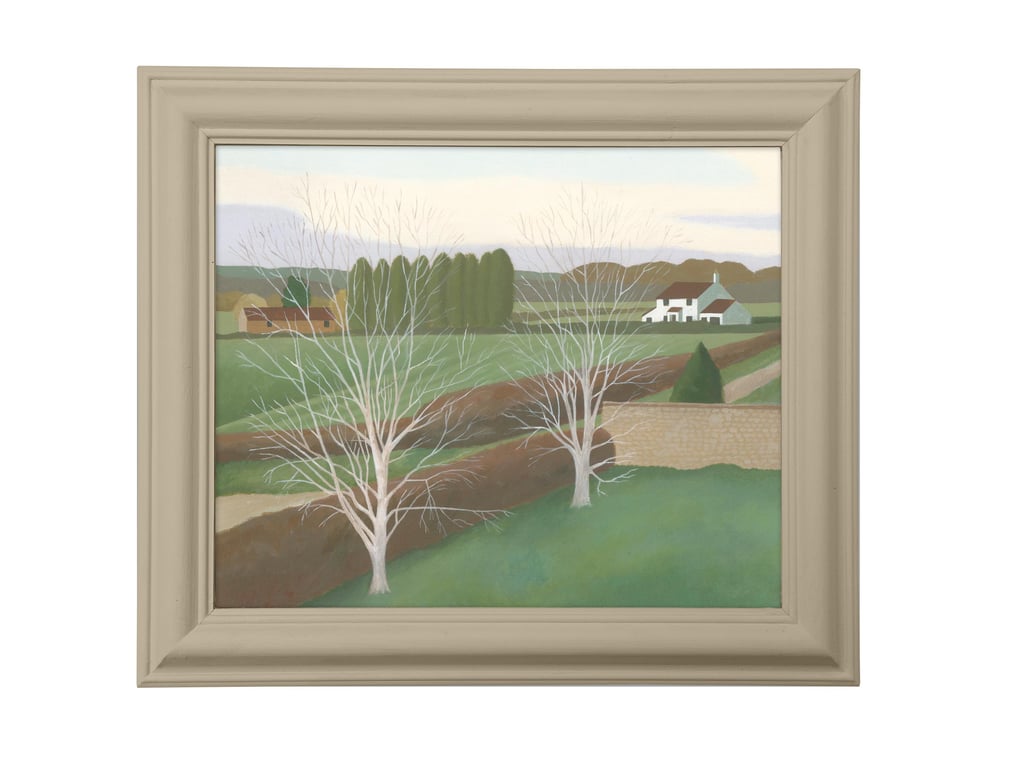 View from Lower Hedge Farm (Original Painting, Landscape, 10 x 12" Canvas Board)