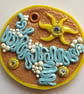 Sea Themed Polymer Clay Pendant - Image 2