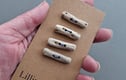 Driftwood Toggle Buttons with two holes