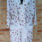 Bath robe kimono style dressing gown one size 10 to 16