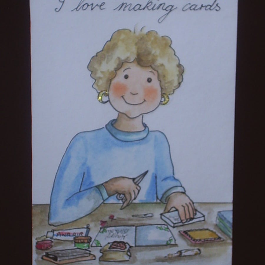 Card maker's greetings card