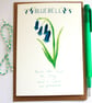 Bluebell- British wild flower card - Image 2