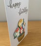 Handmade Die Cut Pansy Birthday Card - Image 3