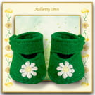 Green Oops a Daisy Shoes