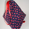 Knitting pouch (pyramid style)- Strawberry Field