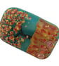 Handmade Fused Glass 'Autumn Tree' Brooch - Image 3