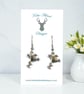 Charm Earrings - Frog