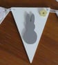 Hand Painted MDF New Baby Bunting - Image 3