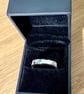 "Nightfall" - Sterling Silver Ring Plain - 5g - Made To Any Size - 4mm x 2mm - Image 3