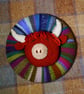 Crochet Highland Cow Head Wreath - Image 1