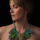 Maidenhair Spleenwort necklace