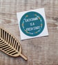 Each Dawn is a Fresh Start 38mm Round Sticker - Image 3