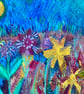 Spring Garden Daffodils, original painting - Image 6