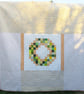 Traditional Patchwork Quilt in Spring Fresh Colours - Image 7
