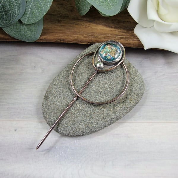 Handmade copper brooches by UK jewellery designers on Folksy