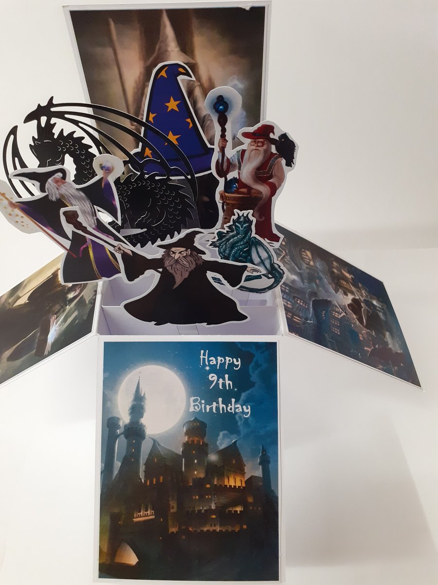 Boys 9th Birthday Card 