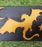 Handmade Wooden Jewellery Box with Dragon & Moon Design - Gothic Fantasy  - Image 4