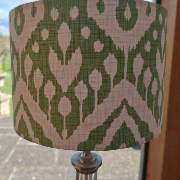 Emerald Green Marrakech lampshade 