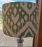 Emerald Green Marrakech lampshade 