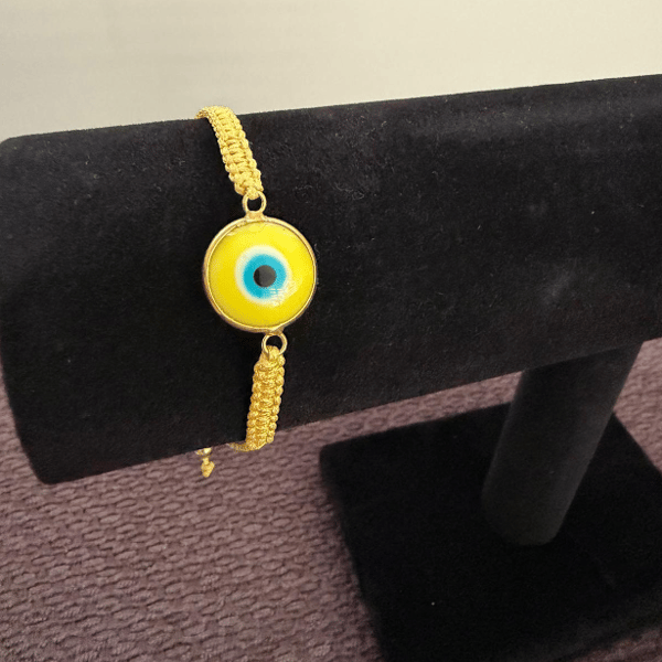 Yelloz Nazar (Evil's Eye) Charm Bracelet