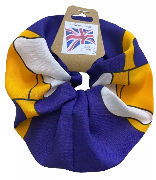 Beer Tankard Ale Flag Hair Scrunchie Scrunchies Accessory Band Elastic