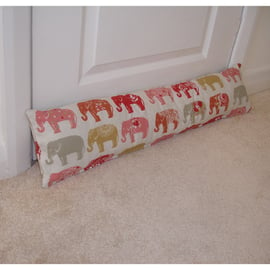 Draught Excluder Red Elephants