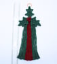 Macrame Holly wall Hanging, Christmas wall hanging, - Image 3