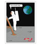One Small Step Postcard - Image 1