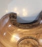 Burr Elm bowl with Natural Live edge (205 x 40 mm) - Image 3