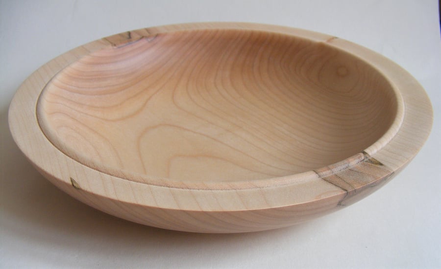 Spalted Sycamore food bowl