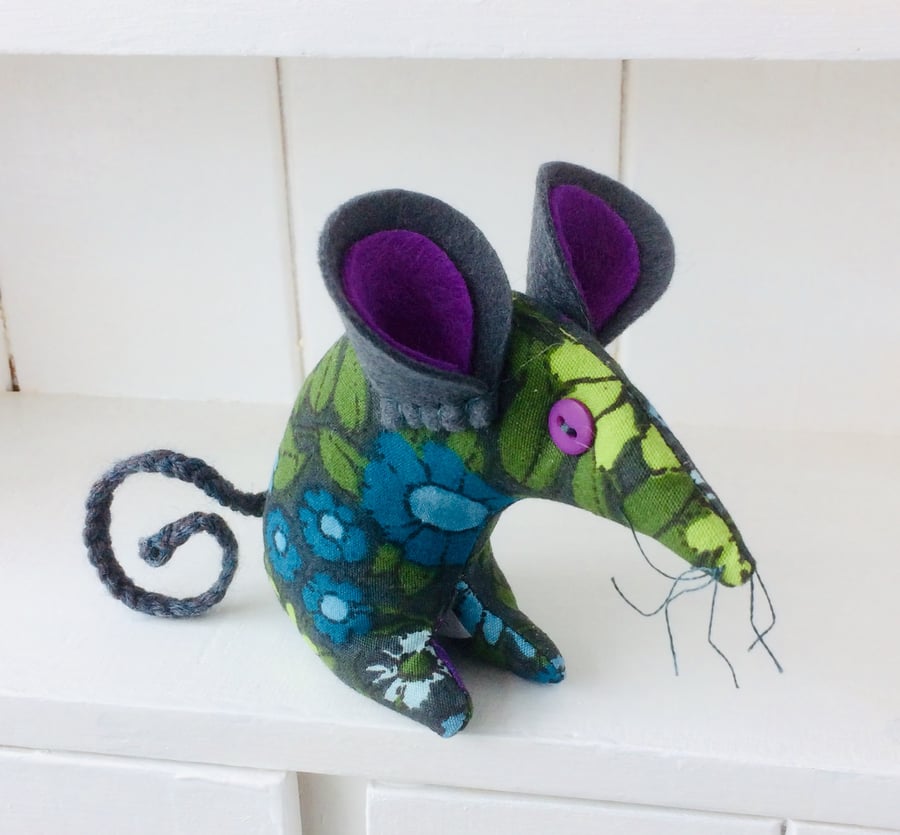 Desmond Purple Lime Teal  Retro Daisy Chain Mouse