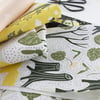 Woodland Foxes Fabric (by the metre)