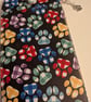 Handmade Spectacle Case Paw Print Vinyl - Folksy