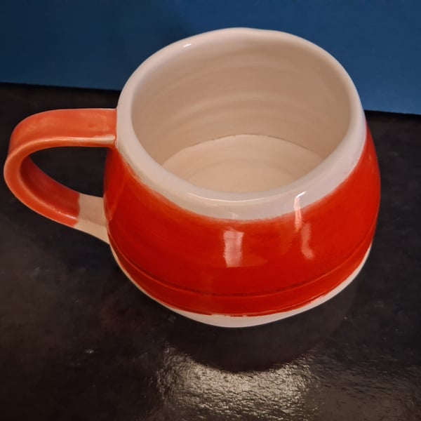 Unique handmade crafted ceramic mug - made with care and above all love!