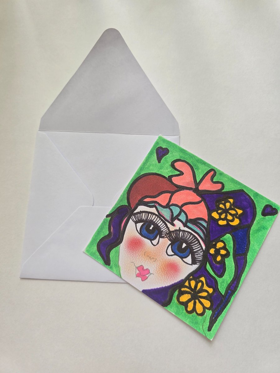 Fairy Witch Greeting Card