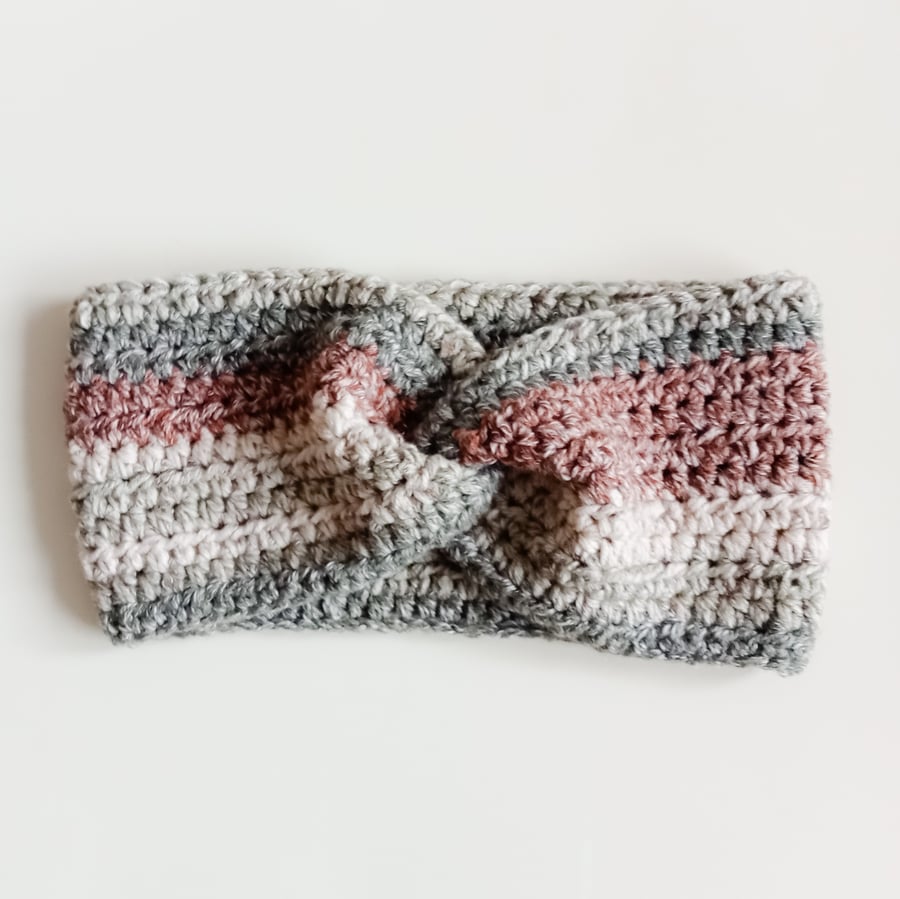 CROCHET Ladies Atlas Headband