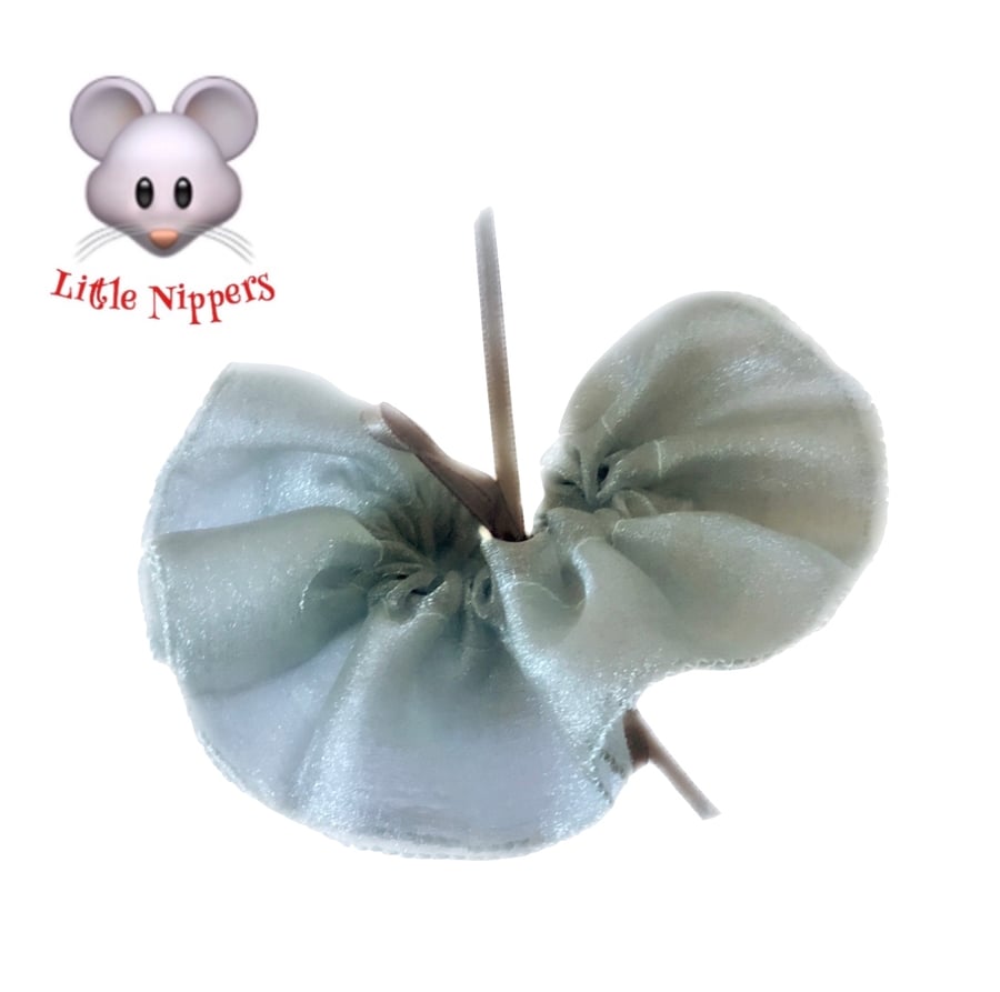 Little Nippers’ Silver Organza Skirt