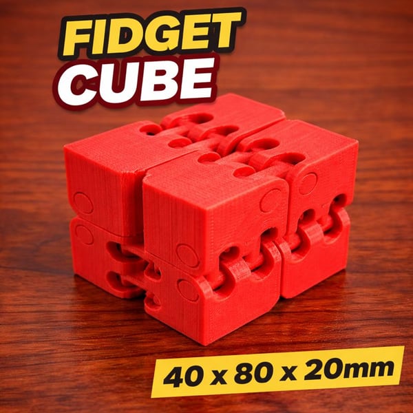 Fidget Cube - 40 - 80 - 20mm