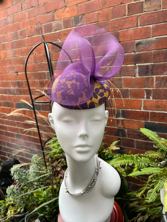 Beautiful Handmade hat, Hat for the Races, Hats for Ascot, Special Occasion Hats