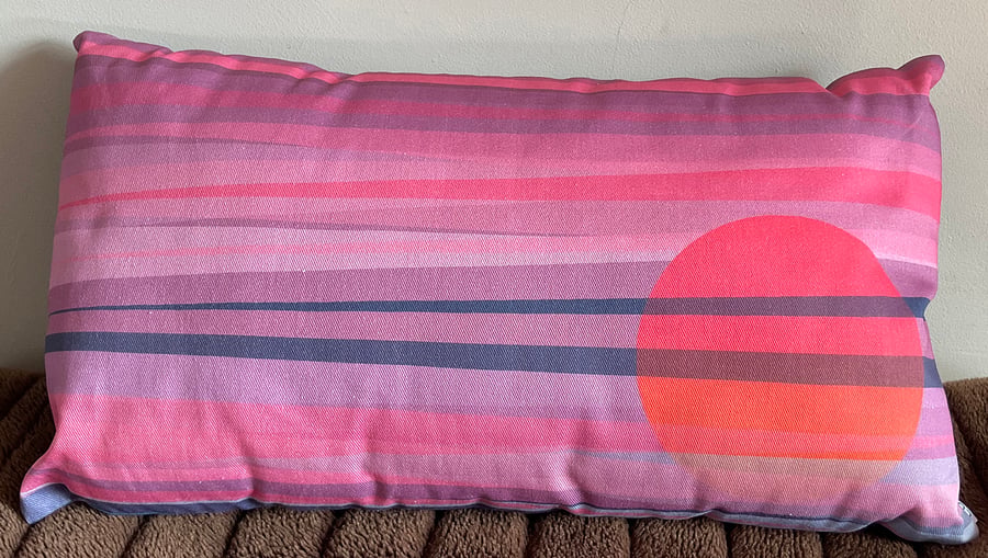 'Sundown' cushion